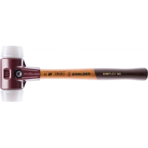 Halder SIMPLEX-Vorschlaghammer, mit Stahlgussgehäuse und Hickorystiel D=80 mm # 3007.081