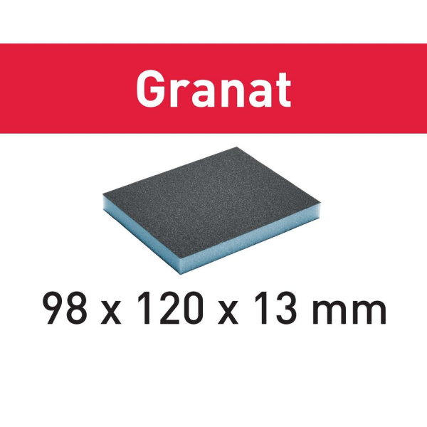 Festool Schleifschwamm 98x120x13 120 GR/6 Granat #201113