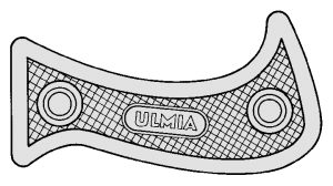 Ulmia Paar Griffschalen #061