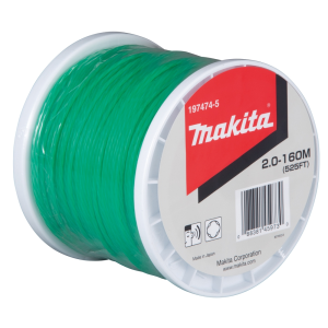 Makita Mähfaden Nylon 2 mm x 160 m grün #197474-5