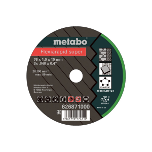 Metabo 5Flexiarapid super 76x1,0x10mm Universal