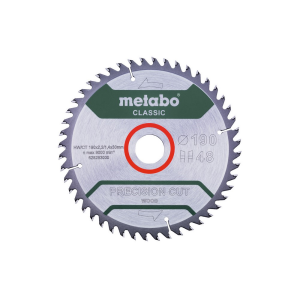 Metabo PrecisionCutClassic 190x30 48WZ 15°