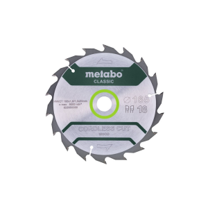 Metabo CordlessCutClassic 165x20 18WZ 20° / B