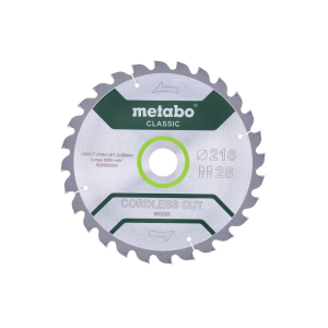 Metabo CordlessCutClassic 216x30 28WZ 5° /B