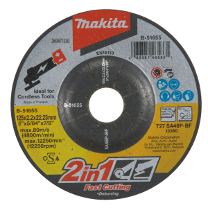 Makita 2 in 1 Trenn-/Schruppscheibe #B-51655
