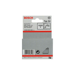 Bosch Flachdrahtklammer Typ 54, 12,9 x 1,25 x 10 mm, 1000er-Pack #2609200220