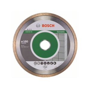 Bosch Diamanttrennscheibe Standard for Ceramic, 180 x 25,40 x 1,6 x 7 mm #2608602536
