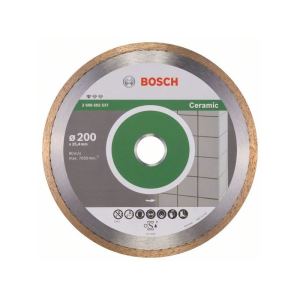 Bosch Diamanttrennscheibe Standard for Ceramic, 200 x 25,40 x 1,6 x 7 mm #2608602537