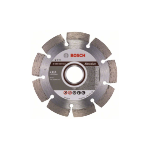 Bosch Diamanttrennscheibe Standard for Abrasive, 115 x 22,23 x 6 x 7 mm #2608602615