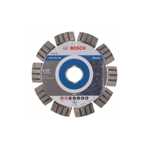 Bosch Diamanttrennscheibe Best for Stone, 125 x 22,23 x 2,2 x 12 mm #2608602642