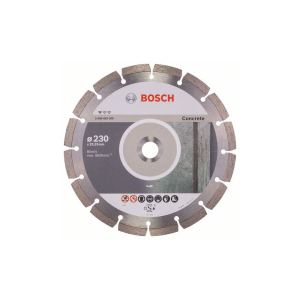 Bosch Diamanttrennscheibe Standard for Concrete, 230 x 22,23 x 2,3 x 10 mm, 1er-Pack #2608602200