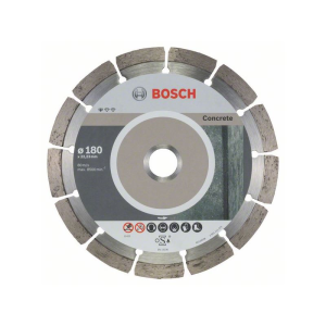 Bosch Diamanttrennscheibe Standard for Concrete, 180 x 22,23 x 2 x 10 mm, 10er-Pack #2608603242