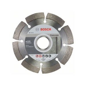 Bosch Diamanttrennscheibe Standard for Concrete, 115 x 22,23 x 1,6 x 10 mm, 10er-Pack #2608603239