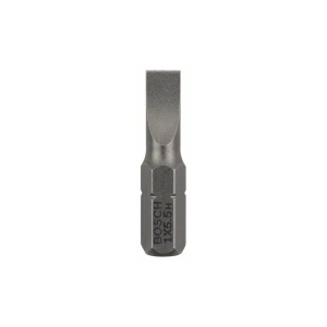 Bosch Schrauberbit Extra-Hart S 1,0 x 5,5, 25 mm, 3er-Pack #2607001464
