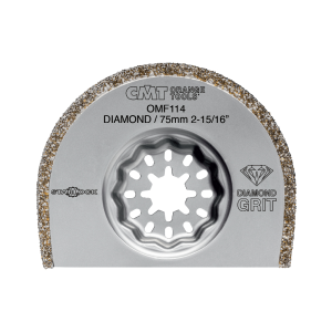 CMT Starlock Besonders langlebiges Riff-Radialsägeblatt aus Diamant - 75 mm #C-OMF114-X1