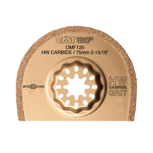 CMT Starlock Riff-Radialsägeblatt CARBIDE, aus Hartmetall, dünn - 75 mm #C-OMF125-X1