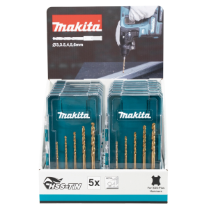 Makita SDS-Plus Metallbohrer Set #E-15132-12