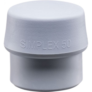 Halder SIMPLEX-Einsatz, TPE-mid, grau D=50 mm # 3203.050