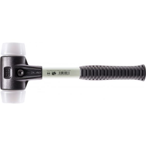 Halder SIMPLEX-Schonhammer, mit verstärktem Stahlgussgehäuse und Fiberglasstiel D=80 mm # 3707.080