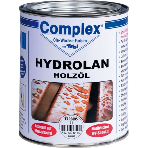 COMPLEX HYDROLAN HOLZÖL - 1 Liter Dose - Naturbraun