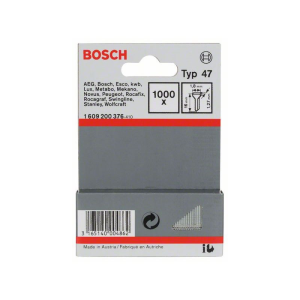 Bosch Tackernagel Typ 47, 1,8 x 1,27 x 16 mm, 1000er-Pack #1609200376