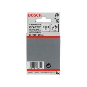 Bosch Feindrahtklammer Typ 53, 11,4 x 0,74 x 10 mm, 5000er-Pack #2609200211