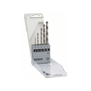 Bosch 5-tlg. Metallbohrer-Set HSS-G, DIN 338, 2–6 mm #2608595517