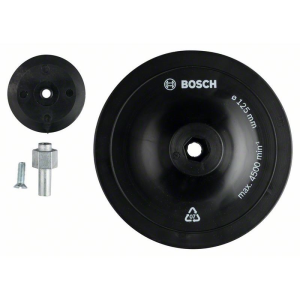 Bosch Stützteller, 125 mm, 8 mm #1609200240