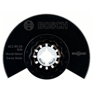 Bosch BIM Segmentsägeblatt ACZ 85 EB, Wood and Metal, 85 mm, 10er-Pack #2608664477