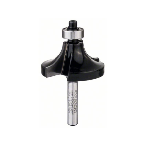 Bosch Abrundfräser, 1/4-Zoll, R1 12,7 mm, D 38,1 mm, L 18,6 mm, G 60 mm #2608628423