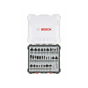 Bosch 30-teiliges Fräser-Set, 6-mm-Schaft. Für Handfräsen #2607017474