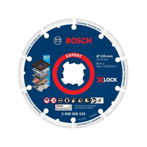 Bosch EXPERT Diamond Metal Wheel X-LOCK Trennscheibe, 125 x 22,23 mm #2608900533