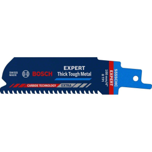 Bosch EXPERT ‘Thick Tough Metal’ S 555 CHC Säbelsägeblatt, 1 Stück. Für Säbelsägen #2608900364