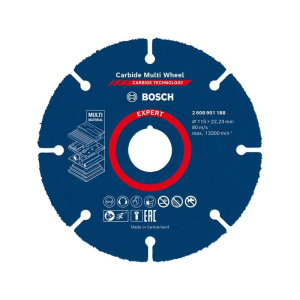 Bosch EXPERT Carbide Multi Wheel Trennscheibe, 115 mm, 22,23 mm #2608901188