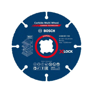 Bosch EXPERT Carbide Multi Wheel X-LOCK Trennscheibe, 125 mm, 22,23 mm #2608901193