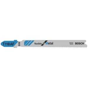 Bosch Stichsägeblatt T 118 AF Flexible for Metal, 100er-Pack #2608634774