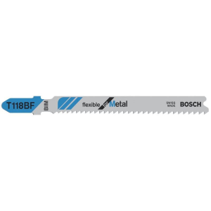 Bosch Stichsägeblatt T 118 BF Flexible for Metal, 100er-Pack #2608634586