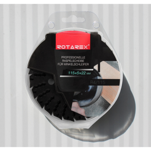 ROTAREX BLACK MAMBA R4 DRM 115mm Profi-Kombiraspelscheibe für Winkelschleifer #R4/115