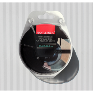 ROTAREX BLACK MAMBA RX DRM 90mm Profi-Umfangsraspelscheibe für Winkelschleifer #RX/90