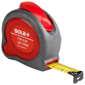 Sola Rollmeter (13 mm) Popular  PP 3 m #50024701