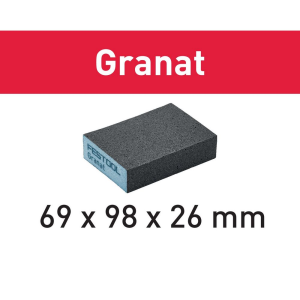 Festool Schleifblock 69x98x26 36 GR/6 Granat #201080