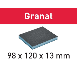 Festool Schleifschwamm 98x120x13 220 GR/6 Granat #201114