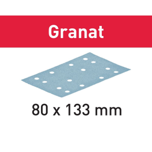 Festool Schleifstreifen STF 80x133 P120 GR/10 Granat #497129