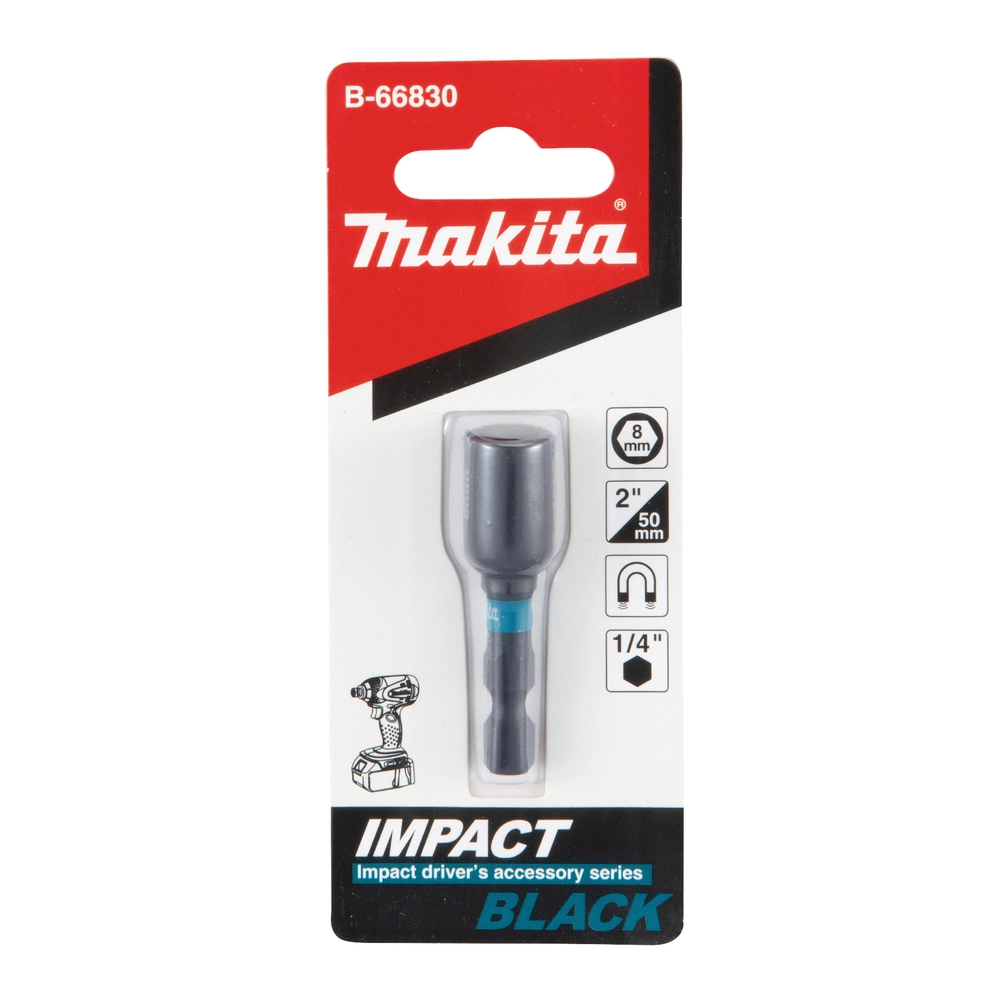 Makita Steckschlüsselbit magnetisch 1/4, 8 x 50 mm #B-66830