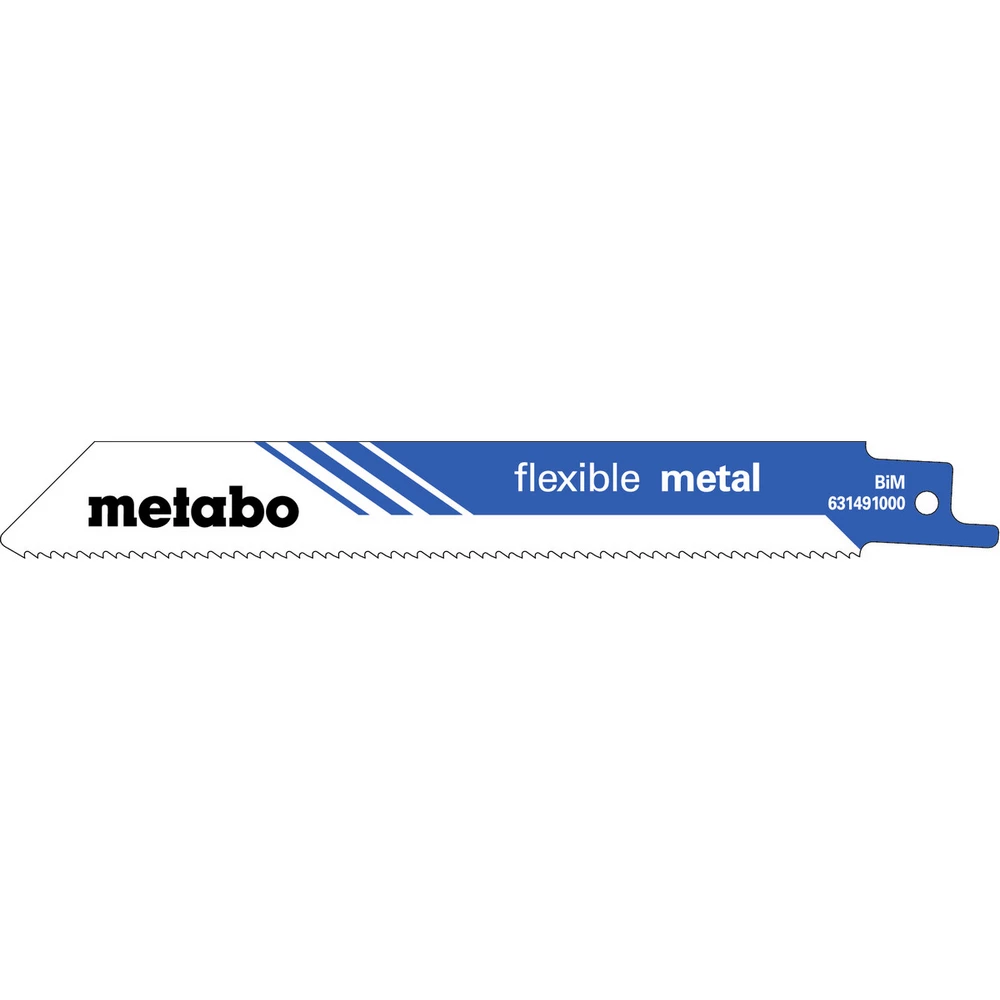 Metabo 100 Säbelsägeblätter flexible metal 150 x 0,9 mm, BiM, 1,8 mm/ 14 TPI #625491000 