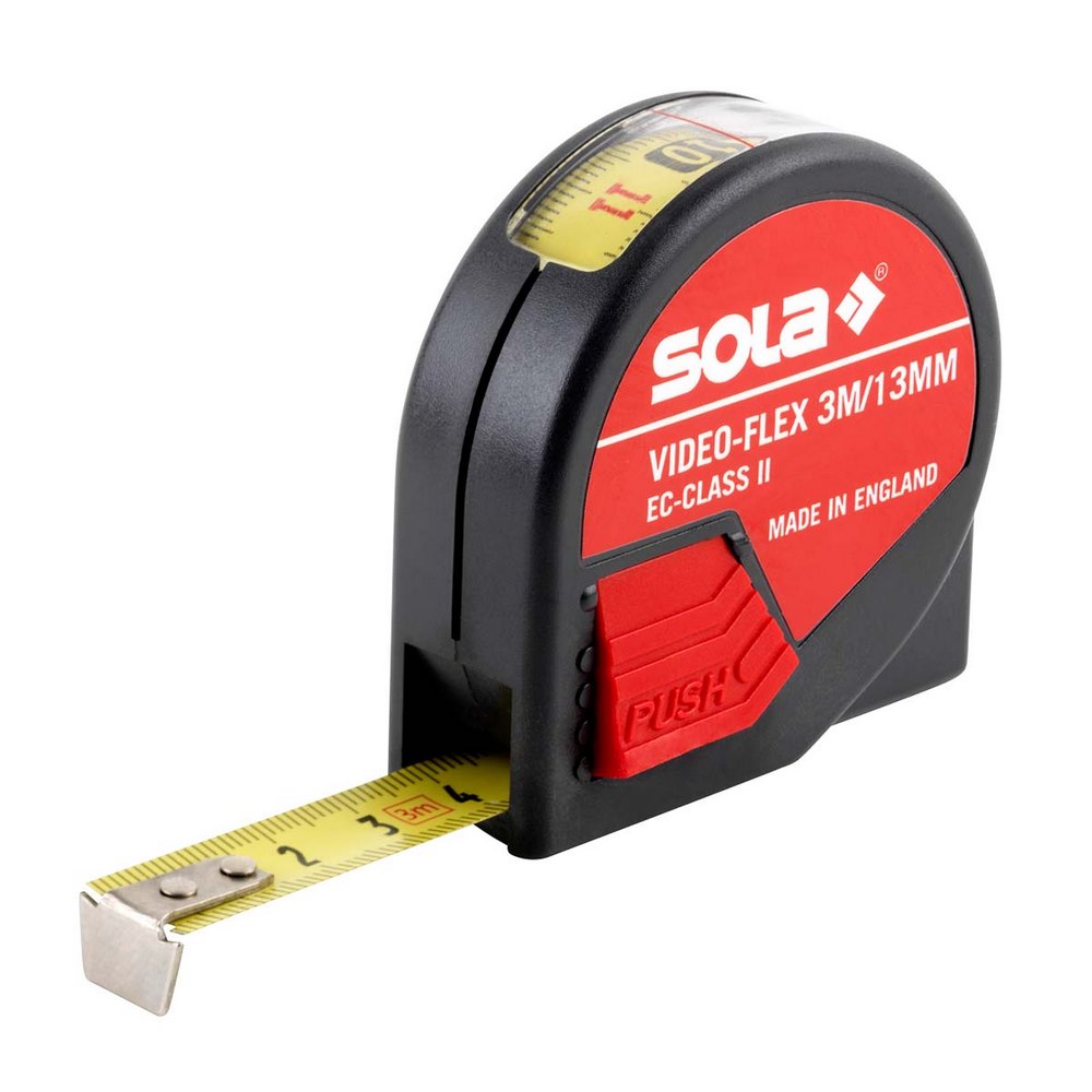 Sola Rollmeter (13 mm) Video-Flex  VF 3 m #50012901